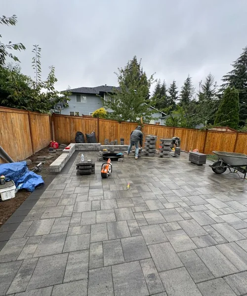 Step, Bench, Fire Pit and  Patios & Paver Construction in Lynnwood 